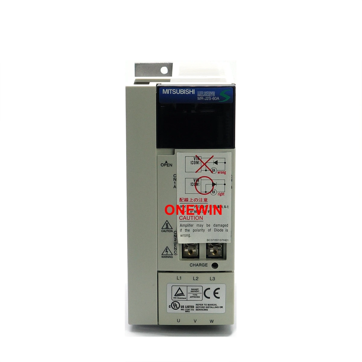 Imagem -03 - Servo Motorista Mr-j2s40a 10a 20a 60a 70a 100a 200a 350a 500a 700a 10b 20b 60b 70b 100b 200b 350b 500b 700b