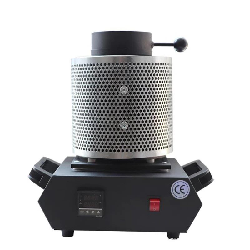 Electric Jewelry Melting Furnace 1KG/2KG/3KG, Aluminum, Copper, Gold, Lead, Silver, Induction melting ovan furnace 110V/220V