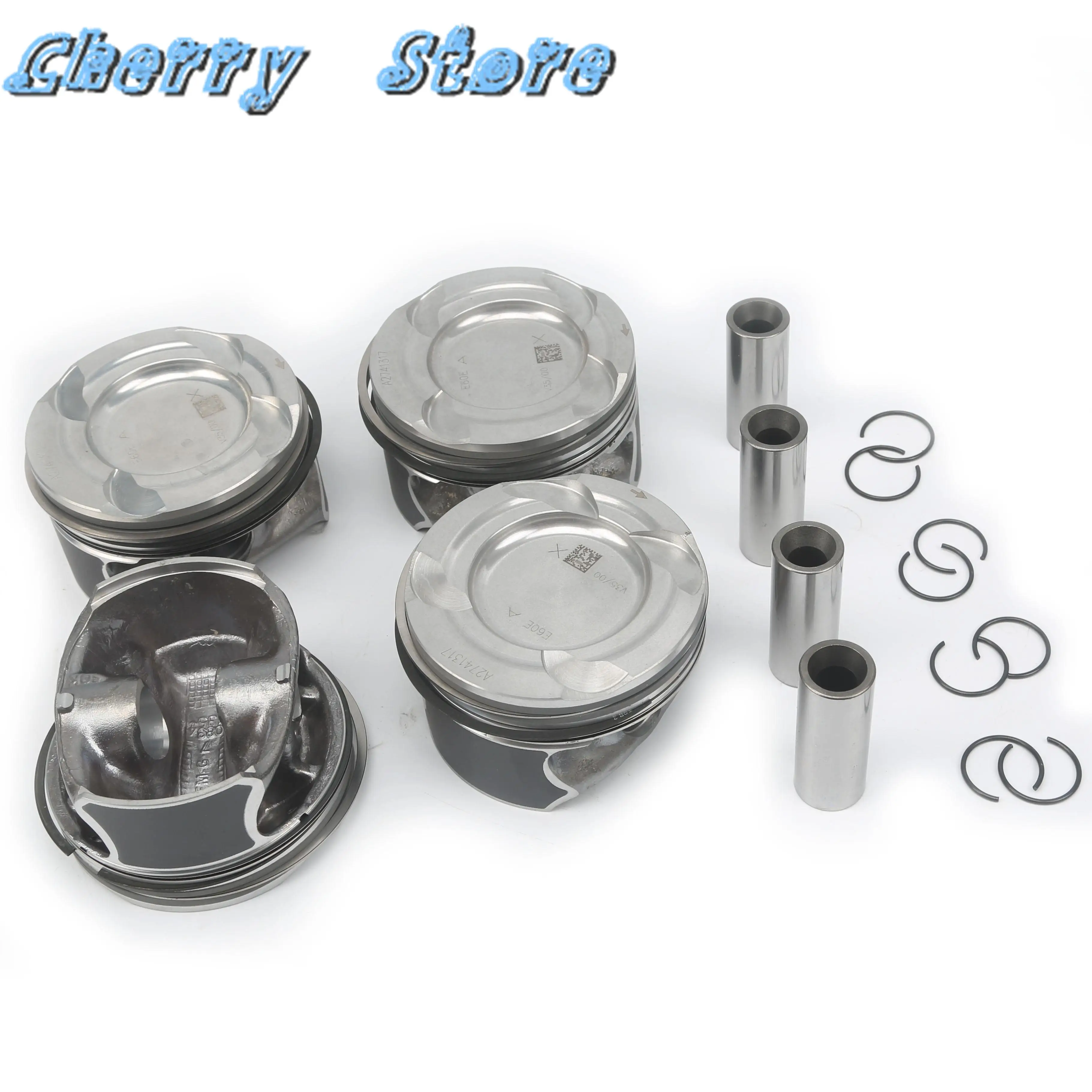 83MM 20MM Pistons & Rings 274 030 00 17 For MERCEDES-BENZ W204 W205 A205 C204 C205 S204 S205 C180 M274.910 1.6 Turbocharged