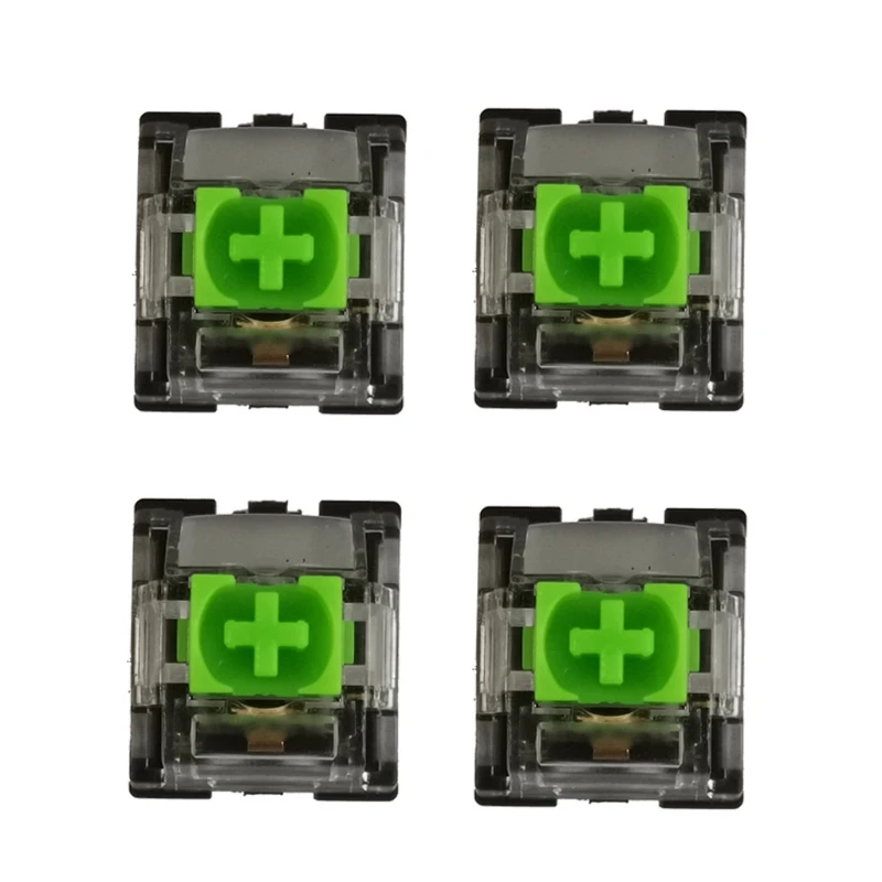 4 Pieces Green RGB SMD Switches 3 pin for V3 Gaming Mechanical Keyboard Switches Cherry MX Gateron Switches