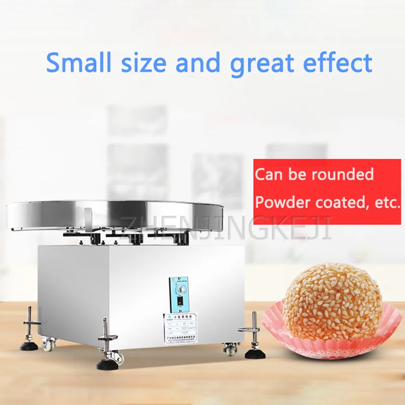 Pequena máquina de harina envoltória casa 220v comida frita pão pastelaria sobremesa arroz glutinoso produto envoltório pão gergelim comercial 900w