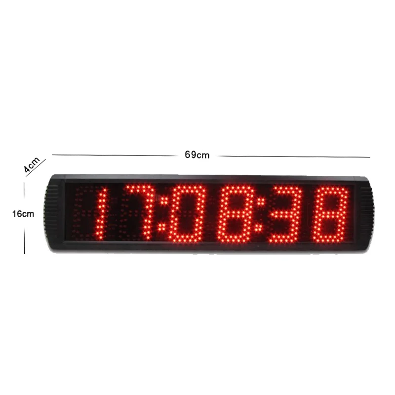 Hot-selling race timer LED digital marathon race timing clock electronic countdown timer clock