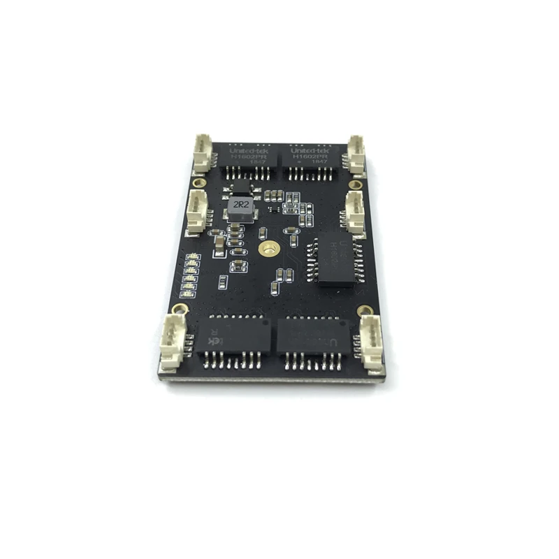 Anddear Aangepaste Industriële 5 Port 10/100M Unmanaged Netwerk Ethernet Switch 12V Pcba Module Netwerk Switch