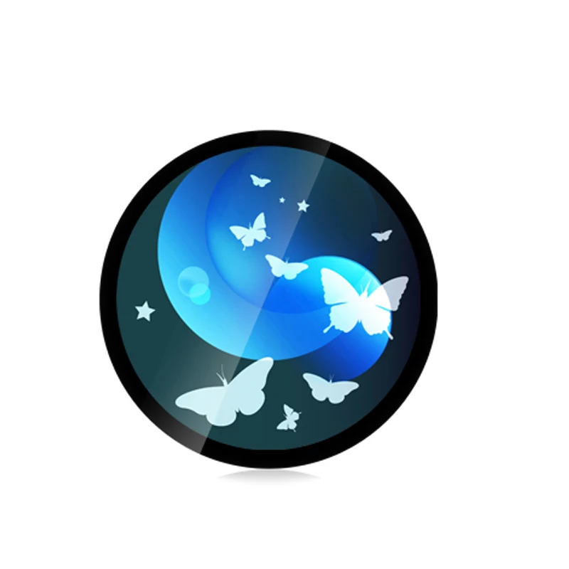 Logo Custom LDLG Professional Led Gobo Projector Use High Definition Full Colors True Colors Logo Glass Gobos Promotion Price