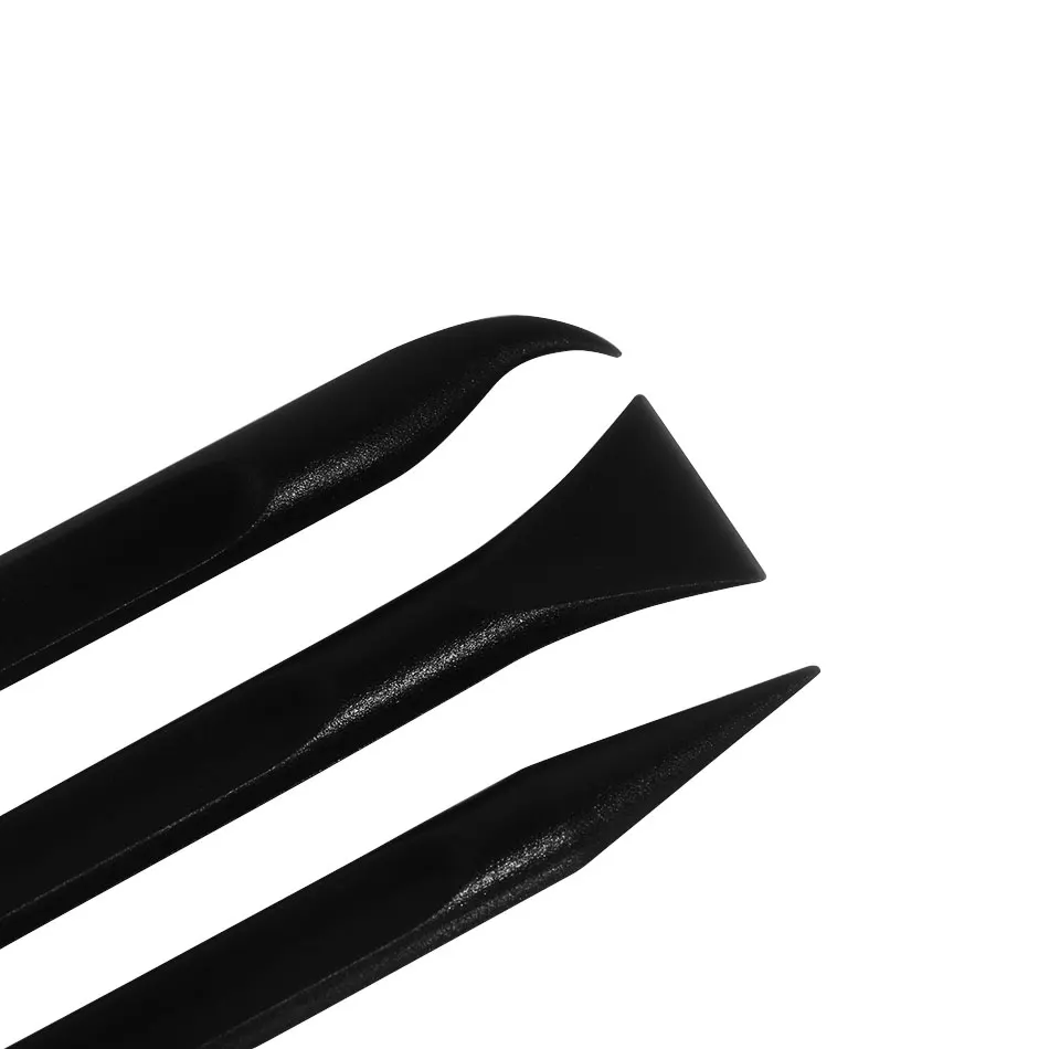 3 in 1 Black 6in 내구성 정전기 방지 Spudger ESD 안전 헤비 듀티 플라스틱 Spudger 휴대 전화 열기 수리 도구 휴대 전화
