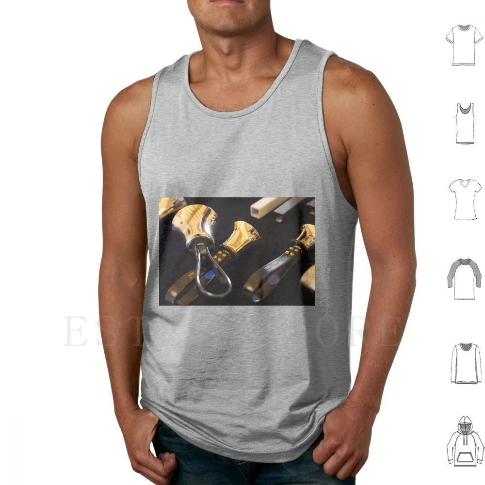 B-Flat 5 , 6 , And 7 Handbells Tank Tops Vest Music Handbells Instrument Musical Instrument Ring Ringing Bell Tabletop