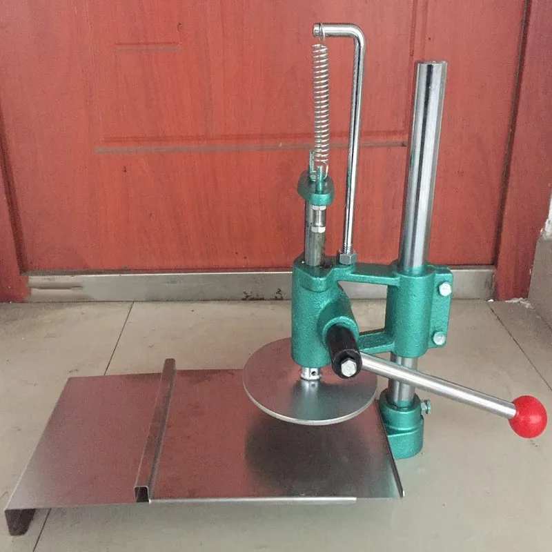 Commercial manual pizza dough press machine/pizza dough forming machine