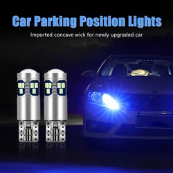 For Peugeot 308 408 206 406 508 307 3008 4007 5008 2pcs W5W T10 LED Bulbs Car Parking Position Lights Width Lamps Accessories
