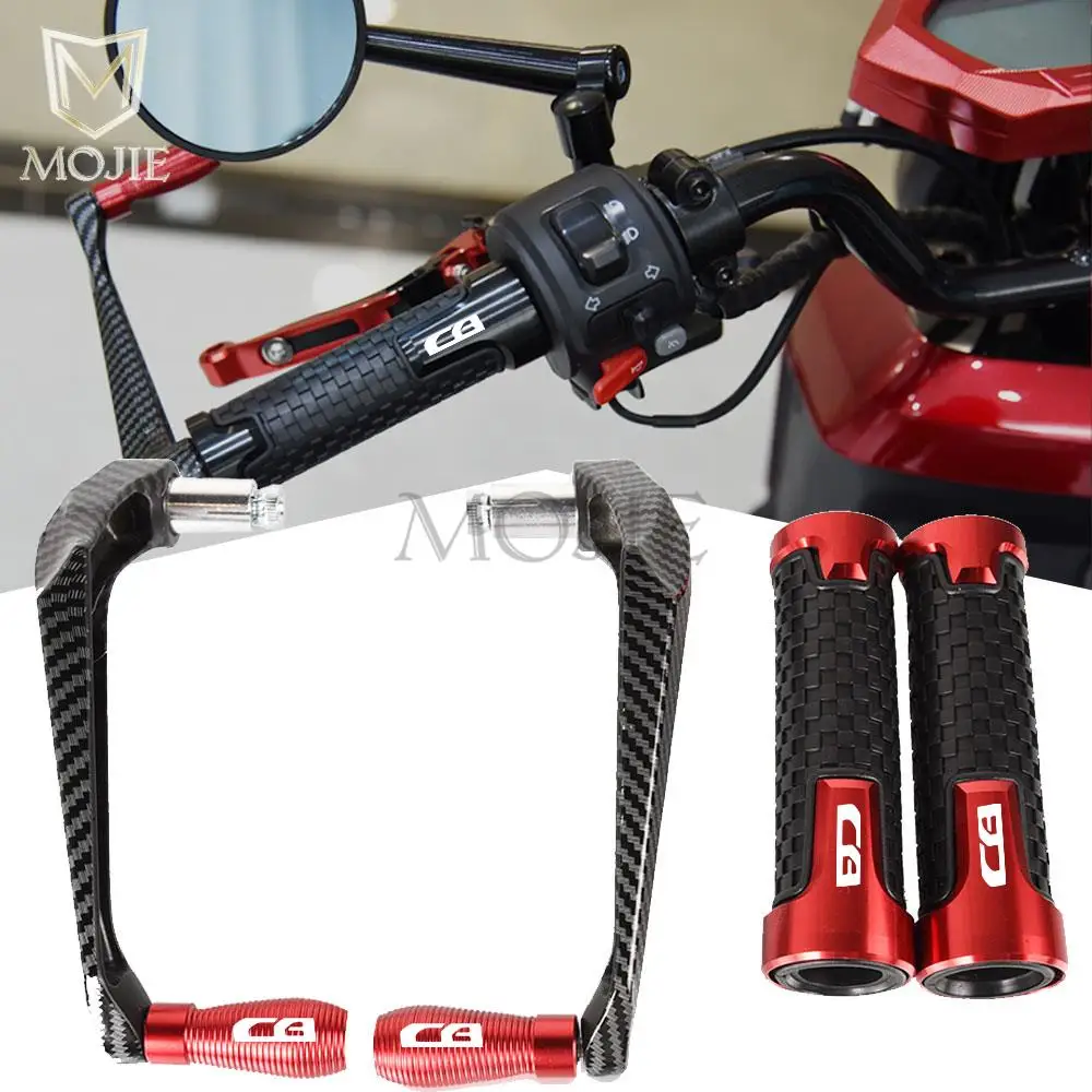 

For HONDA CB 125 150 190 250 300 400 500 599 600 650 650 750 900 919 1000 1100 1300 F/R/X Motorcycle Handlebar Grip Levers Guard