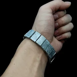 To pure sky iron meteorite Altay nickel iron meteorite hand brand bracelet fidelity space energy personality bracelet bracelet