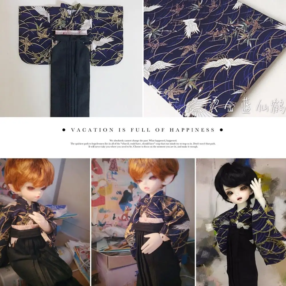 blyth 1/6 1/8 1/4 1/3 BJD clothes accessories ancient costume Japanese kimono yukata for BJD/SD Strong uncle doll C0445