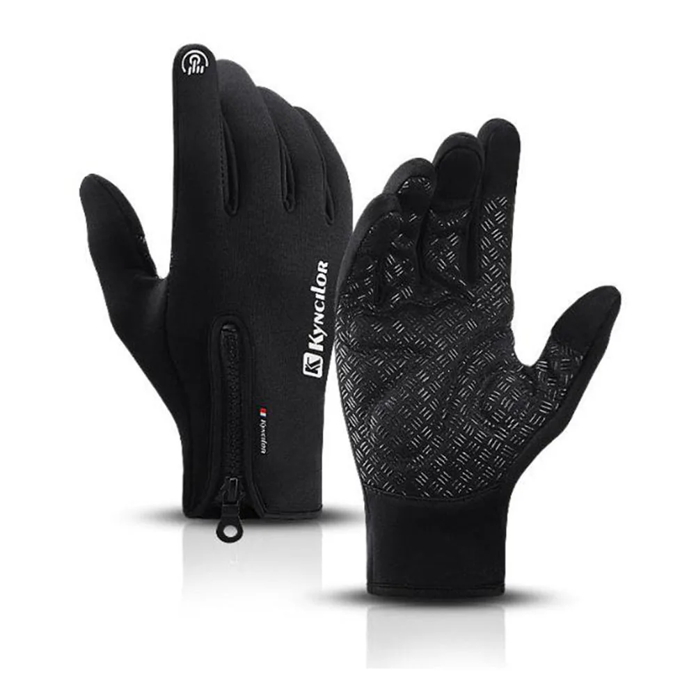 

Winter Warm Cycling Gloves Windproof Touch Screen MTB Bike Wear-resistant Motorcycle Full Finger Bicycle Men's Women Ski Gloves