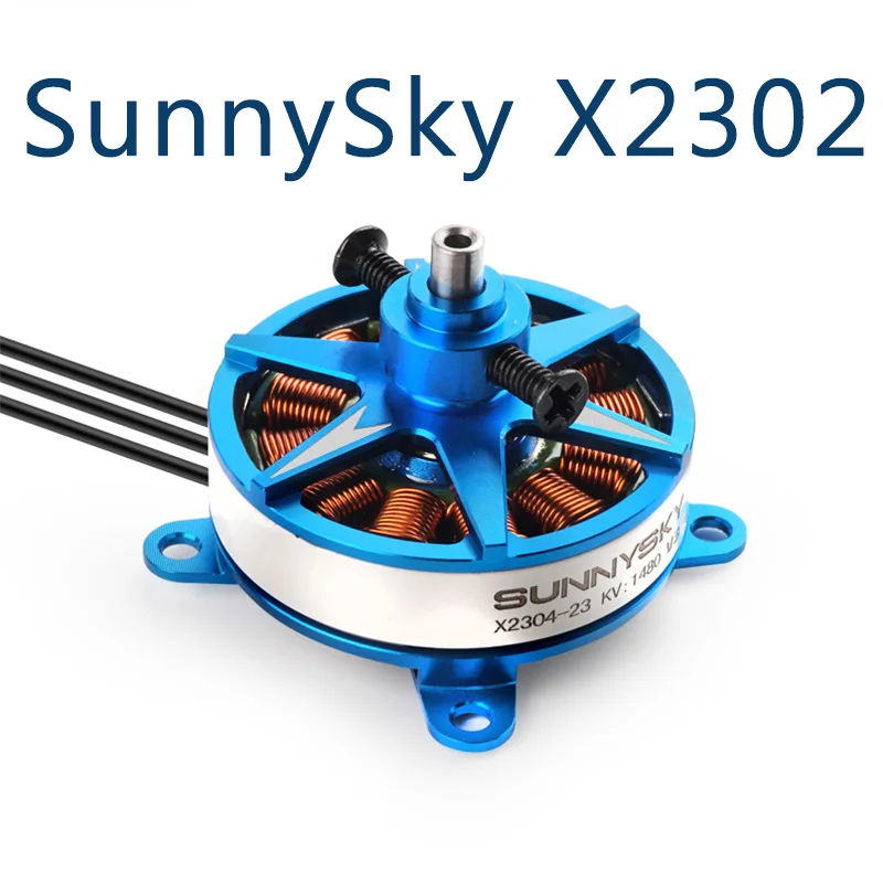 Sunnysky X2302 X2304 X2305 1480kv 1600kv 1650kv Brushless Motor CW  for Fixed-wing aircraft Multicopter New