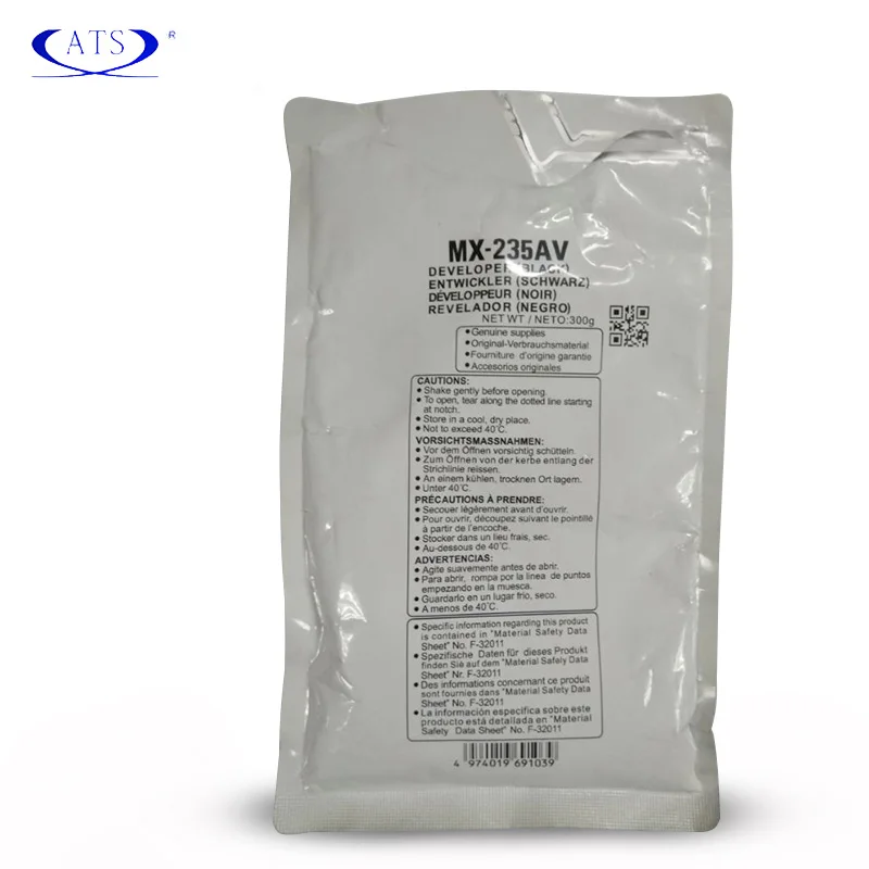 300G Developer Powder for Sharp MX 235AV M2028D 2328D AR 2008L 2008D 2308D 1808S Compatible MX-235AV AR-2008L 2008D 2308D 1808S