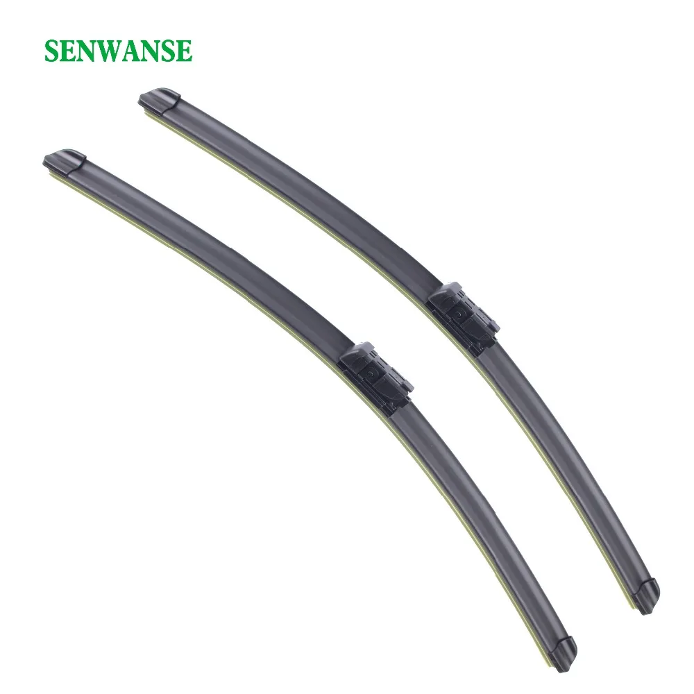 

Senwanse Windshield Wiper blades for FIAT 500 / 500C 2007-2016 pair 24"+14 front window windscreen wiper auto accessories