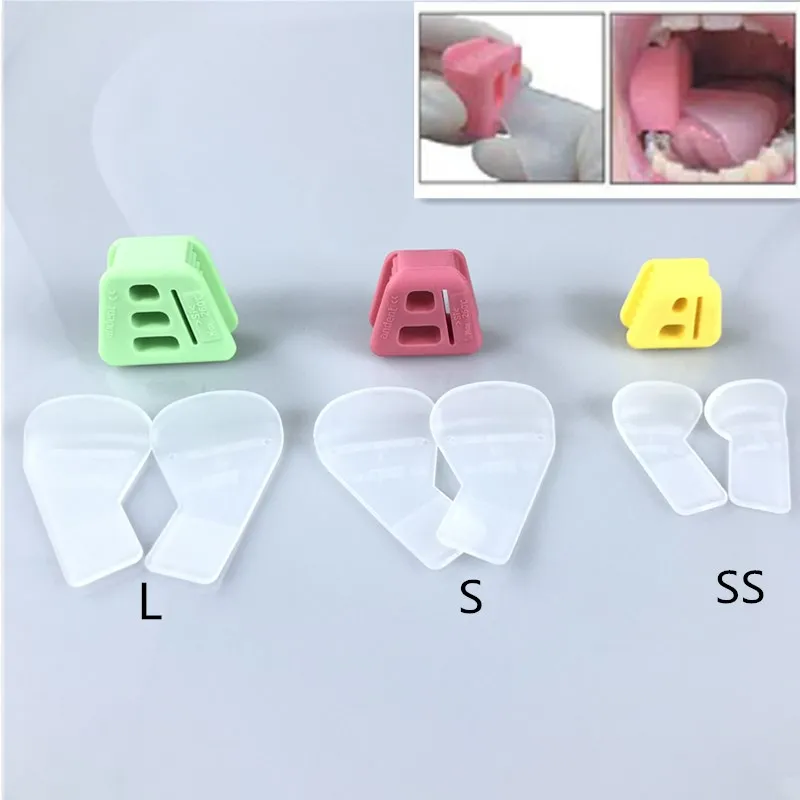 Dental zwijacz otwieracz do ust gumy silikonowej otwieracz do ust powstrzymać język do policzek zwijacz ortodontyczne Brace