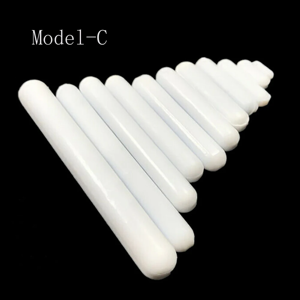 1pcs/5pcs PTFE Magnetic Model-C Rotary Stirrer Corrosion Resistant Rotary Rod Laboratory Magnetic Mixer Length 5~ 25mm