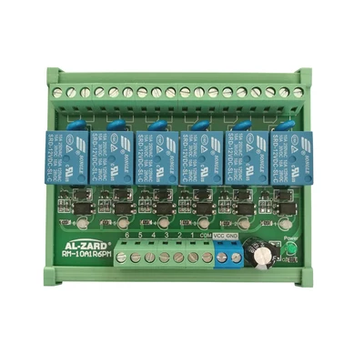 Imagem -02 - Placa Amplificadora de Sinal 232 Canais Optoacoplador Isolamento Módulo de Saída de Relé Plc Carga Máxima 10a dc 3.3v 5v 12v 24v