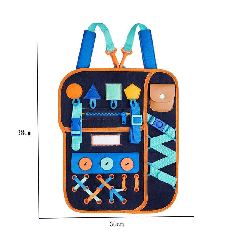 Libro de tela para niños, juguetes educativos para edades