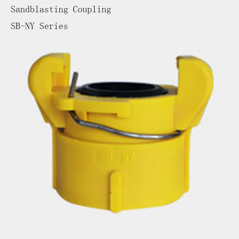 Nylon Sandblasting Nozzle Quick Connector Coupling For Sand Blasting Hose Holder Plastic Pipe Fitting