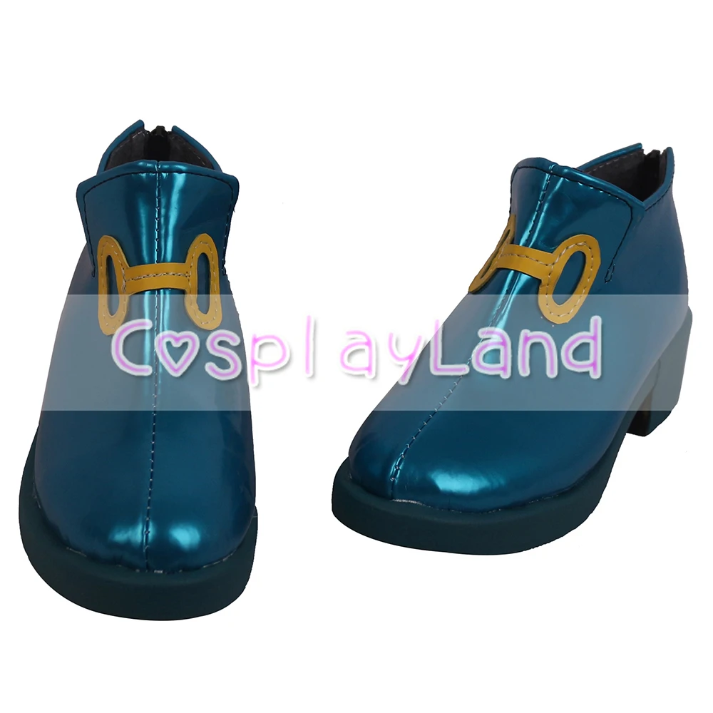 Jojo 'S Bizarre Adventure Yukako Yamagishi Cosplay Schoenen Verlichting Laarzen Kostuum Aangepaste Accessoires Halloween Party Schoenen