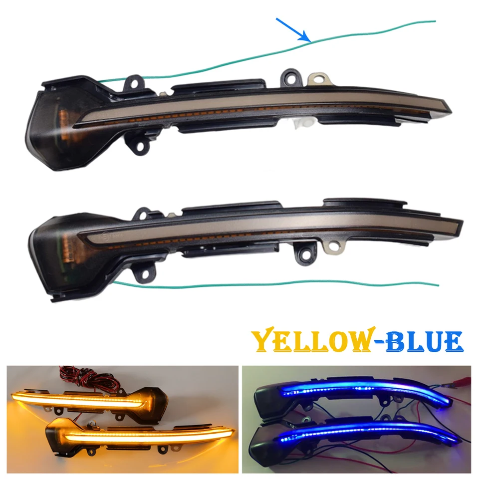 Clignotants Dynamiques LED Séquentiels Pour Rétroviseurs Seat Leon III, Ibiza V, Arona