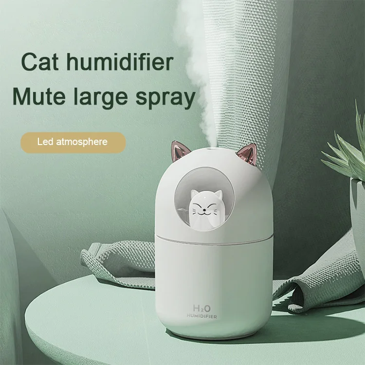 Nuovo umidificatore abbagliante tazza USB mini camera da letto veicolo per ufficio che trasporta grande spray colorato led aria spray fragranza macchina cross-bo