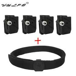 VULPO IPSC Shooting Belt Speed Magazine Pouch Set Tactical Belt Mag Holster Pistol Quick Magazine Pouch