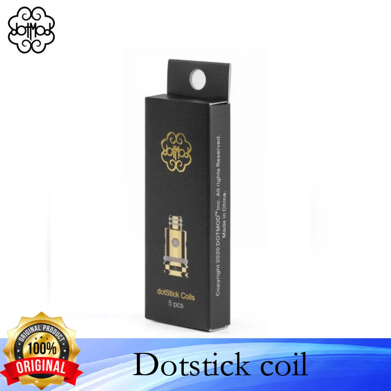 

5-20 штук оригинальный Dotstick замена катушки голову 0.4ohm/1.0ohm единый сетчатый катушки Высокое качество для Dotstick Vape ручка электронная сигарета E сигареты