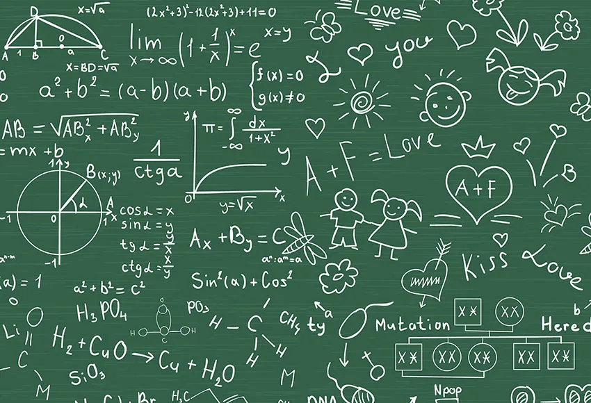 Fondos de fotografía para estudiantes mayores, fondos de vinilo, pizarra, accesorios de estudio fotográfico, lv-869