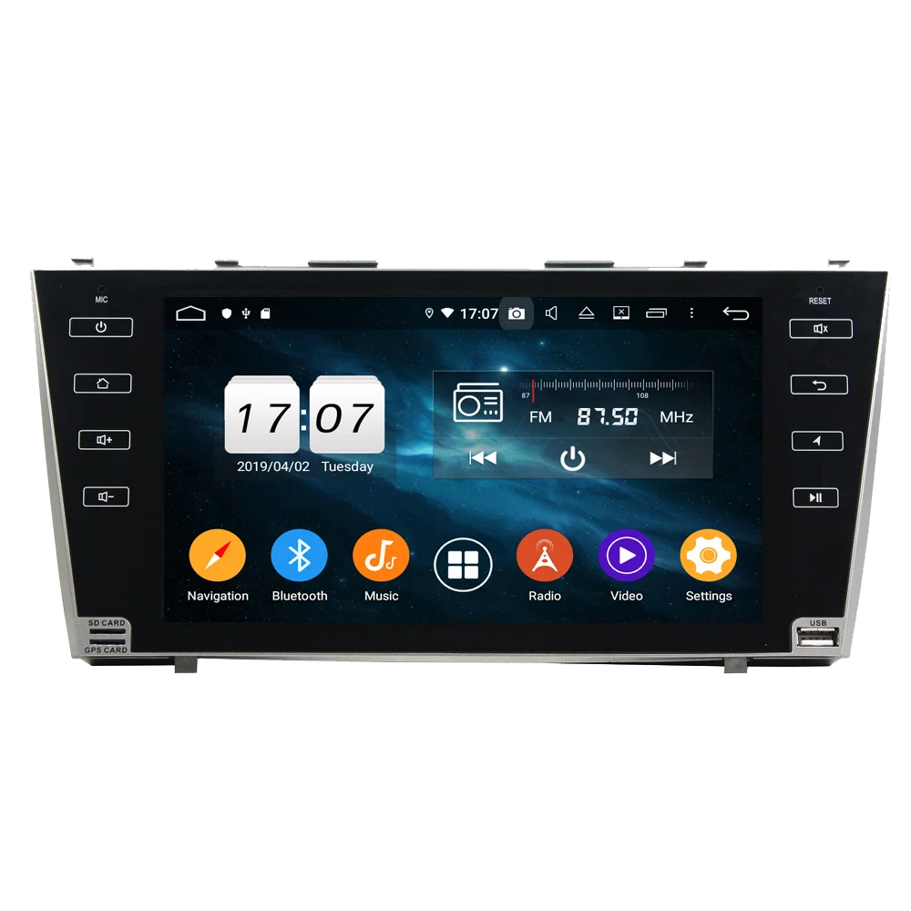 128G Android Auto PX6 DSP For TOYOTA CAMRY 2007 2011 Car DVD GPS Navigation Auto Radio Stereo Multifunction Carplay HeadUnit