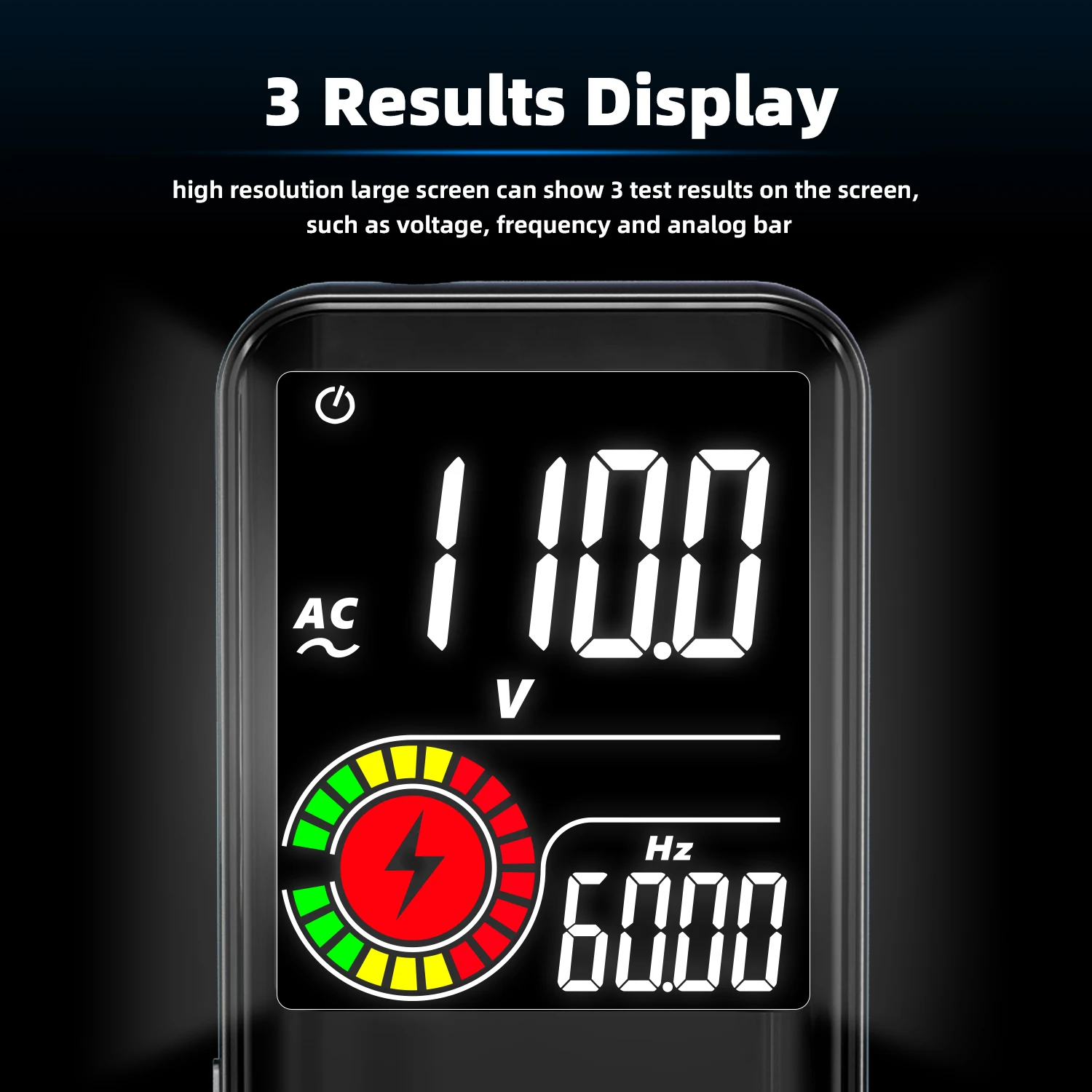 Digital Multimeter Professional True Effective Value 9999 Count Smart Tester DC AC Diode Meter NCV Ohm High Precision Multimeter