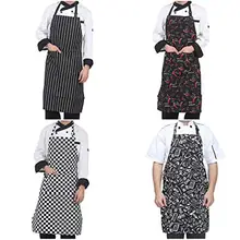 Adult Striped Half-length Apron #2