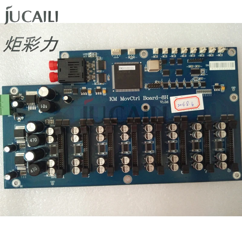 

Jucaili good prcie UMC 8 heads head board for konica 512 14pl 35pl 42pl for myjet allwin yaselan inkjet printer carriage board