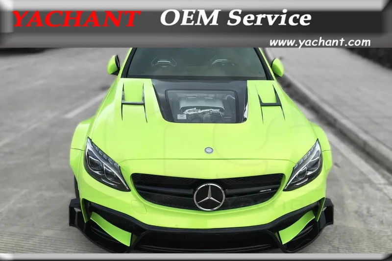 

The Front money / Deposit of Portion Carbon Fiber Bodykit Fit For 2015-2016 W205 C63 IMP PERFORMANCE Wide Kit Bumper Hood Fender