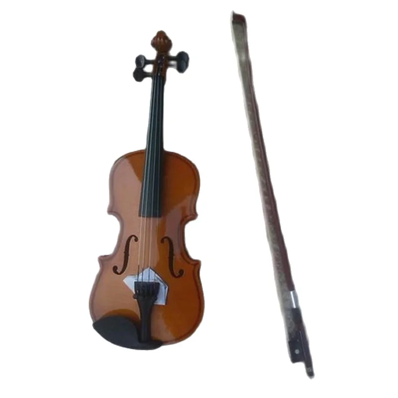 

1Pcs Glossy Wood Color Violin 1/4 Violin Handcraft Violino Musical Instruments