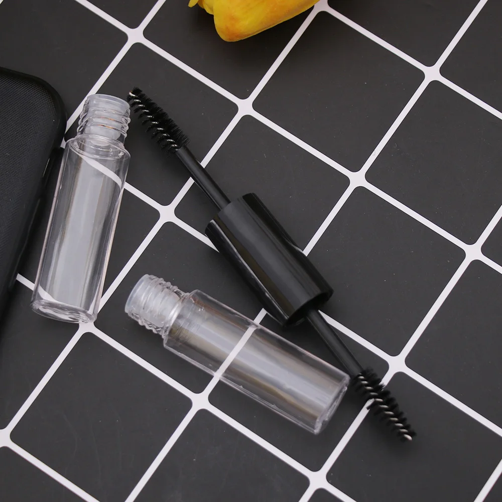 1pc Double Head Empty Mascara Tube Eyelash Liquid Bottle Container Eyeliner Make Up Tube Refillable Bottles