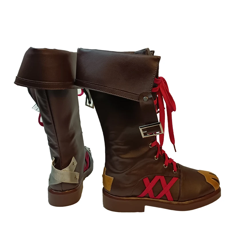 Chaussures de Cosplay LOL Arcane Jinx, Bottes Personnalisées, Accessoires de ixd'Halloween, Nouvelle Collection