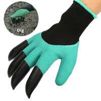 Garden Gloves Protective Gear Claw Rubber Gloves Gardening Digging Planting Working Gloves For Women Men Thorn Proof