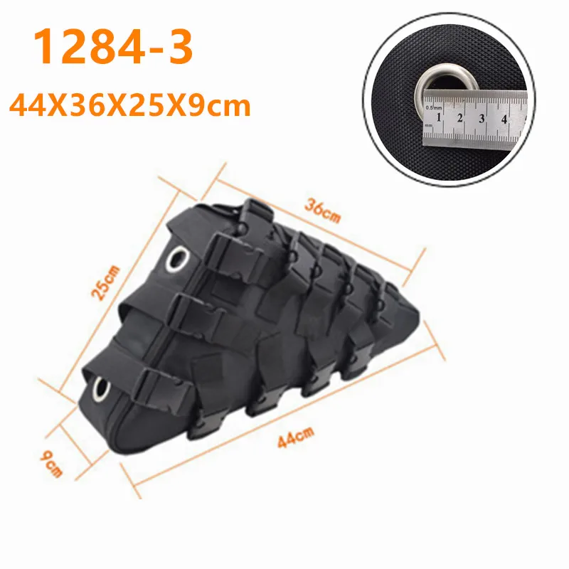 44X36X25X9cm Triangle Tube Frame Bag lifepo4 eBike Bag Buckle Mountain Bike Pack PVC bateria Cycling Bag Cycling Parts 18650 Bag