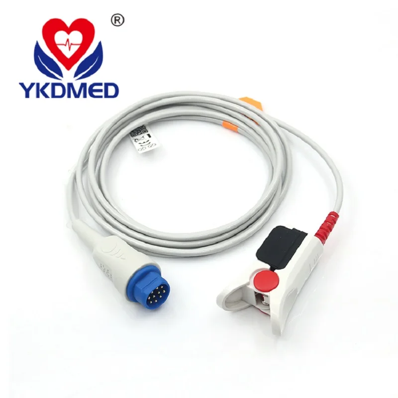 

YKD direct reusable spo2 sensor compatible with SIEMENS FOR Drager brand patient monitor,medical accessories,10pins