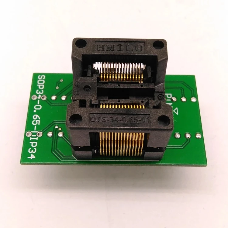 New SSOP30 to DIP30 Burning Recorder Chip Test Base ots34-0.65-01 Bounce Programming Base pin pitch 0.65mm