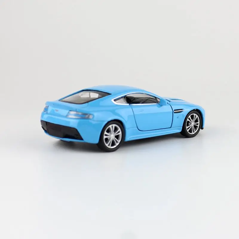 WELLY Toy Diecast Model 1:36 Scale Aston-Martin V12 Super Sport Pull Back Car Educational Collection Gift For Children