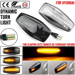 Dynamic Flashing Turn Signal LED Side Marker Light For KIA Rio Sportage Sedona Picanto Morning Opirus Amanti Ggand Carnival MK3