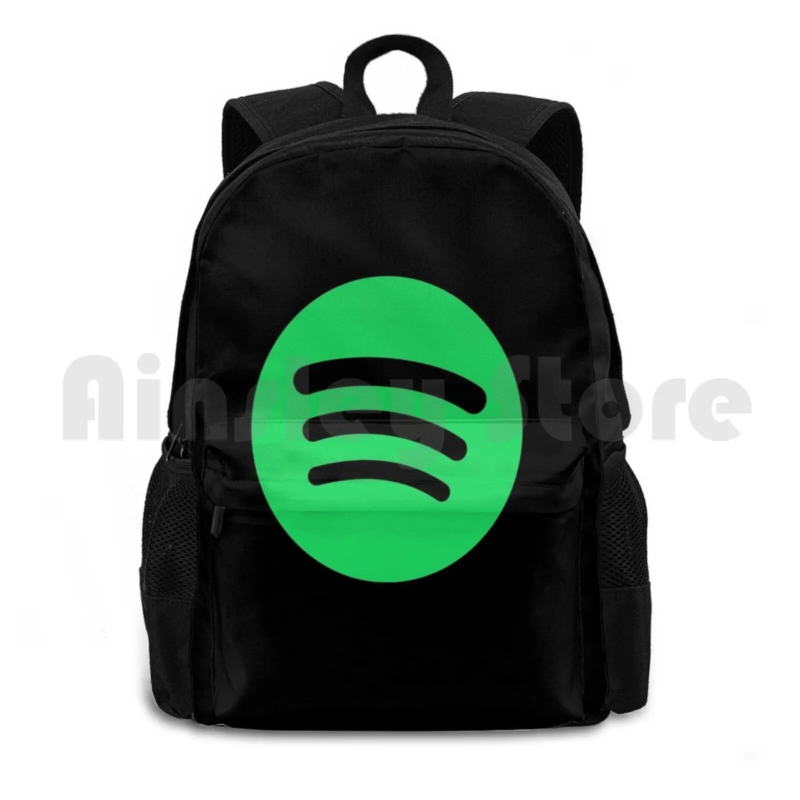 

Spotify Outdoor Hiking Backpack Riding Climbing Sports Bag Spotify Music Artist App Phone