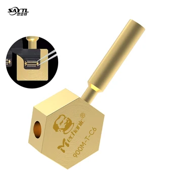 Soldador eléctrico multifunción de cobre puro, desoldador extraíble para mesa calefactora universal en miniatura de la serie 936/210/T12