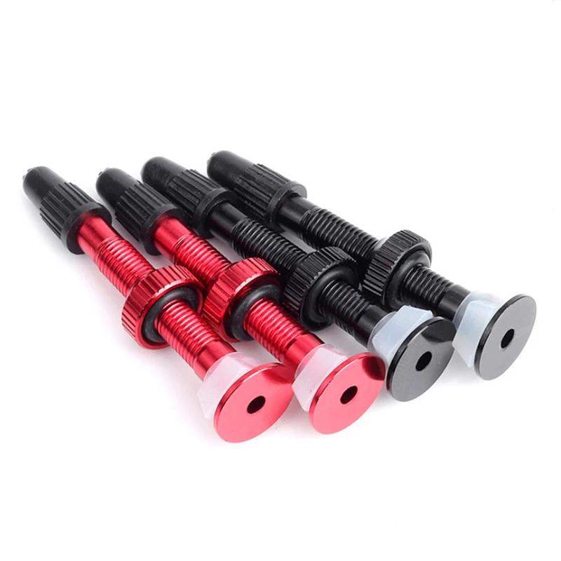 2pcs 40/60MM Bicycle Valve for Bike Tubeless Tire Presta Valve MTB Road Bike Tyre Aluminum Alloy