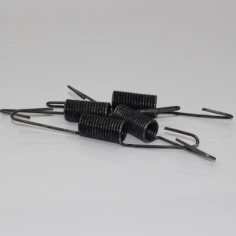 50PCS Steel Double  Hooks Sofa Tension Spring Extension 10mm length  high tension  balance Sofa buckle