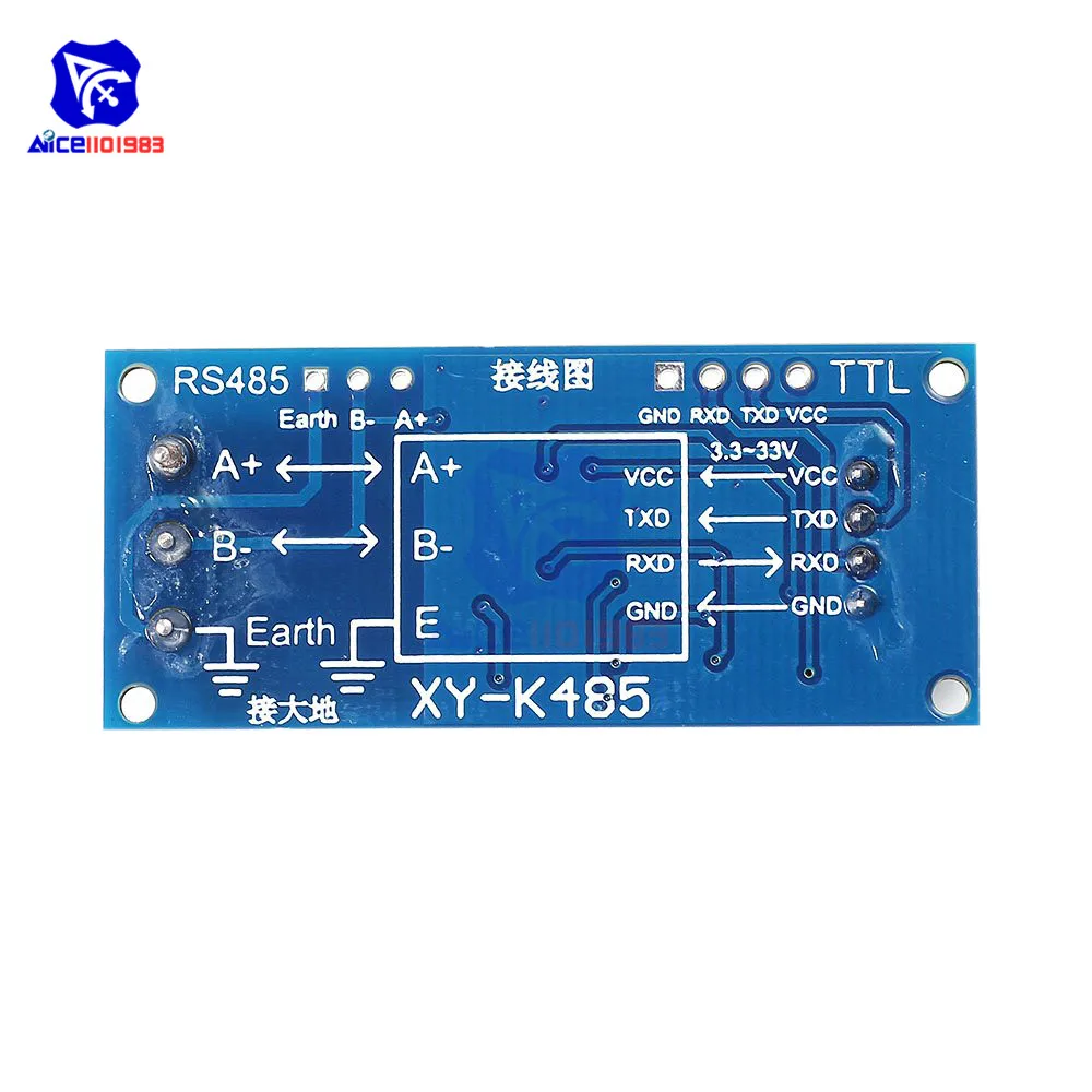 Diymore TTL modulo convertitore da porta seriale a RS485 con cavo per Arduino