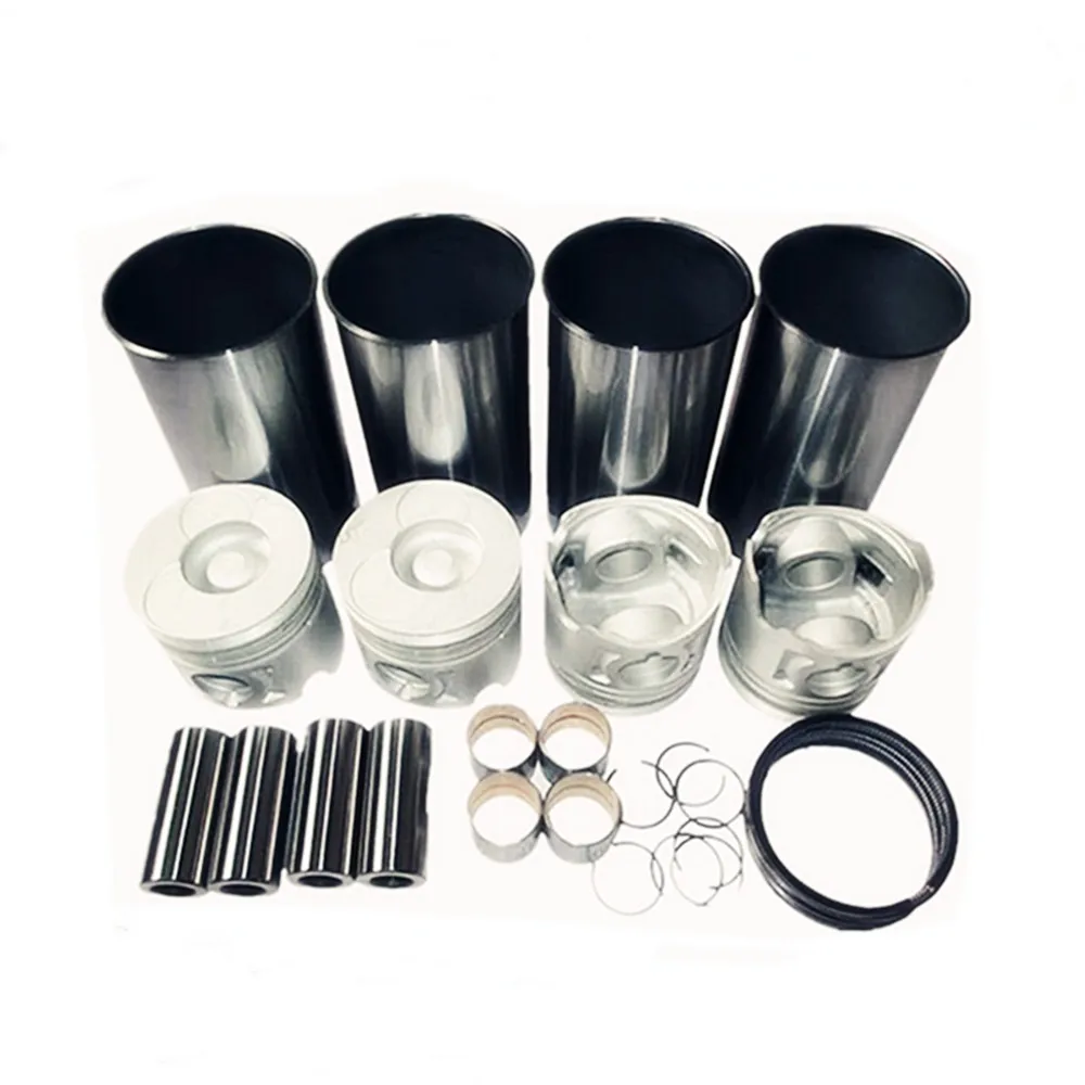 

Engine Repair Kit for Komatsu PC60 100 120-5-6-7 Engine Overhaul Parts Four Matching Cylinder Liner 4D95 Piston Excavator Parts